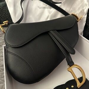 Black Saddle Bag